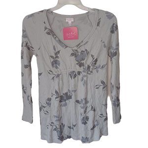 Isabel Maternity by Ingrid & Isabel Floral Top Size XS NWT